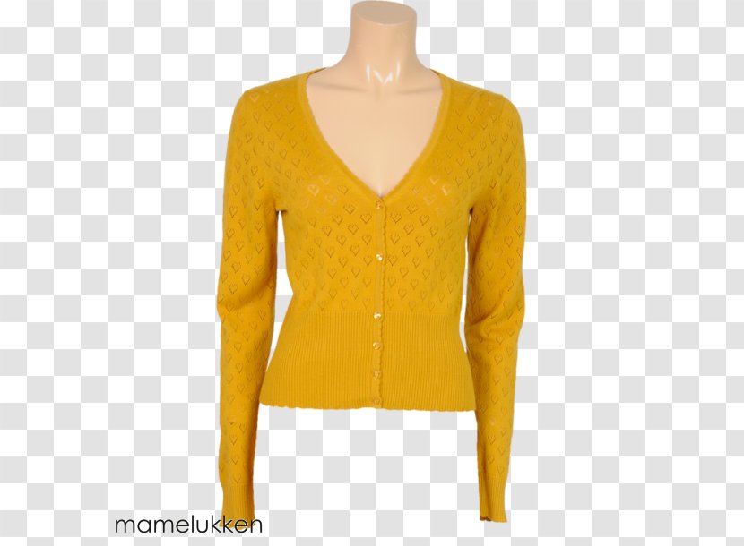 Cardigan T-shirt Mamelukken Sleeve - Blazer - Yellow Honey Transparent PNG