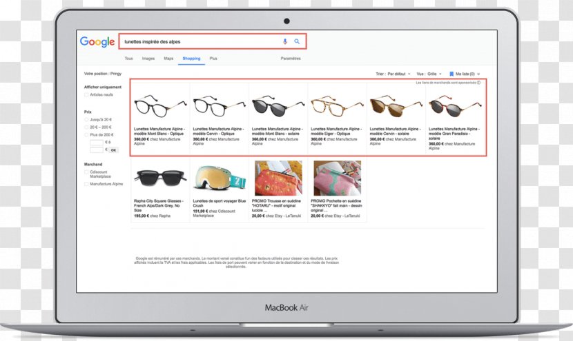 Google Shopping Search AdWords E-commerce - Computer Transparent PNG