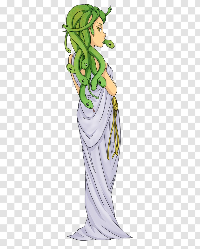 Medusa Perseus And The Gorgon Greek Mythology Clip Art - Cartoon - Cliparts Transparent PNG