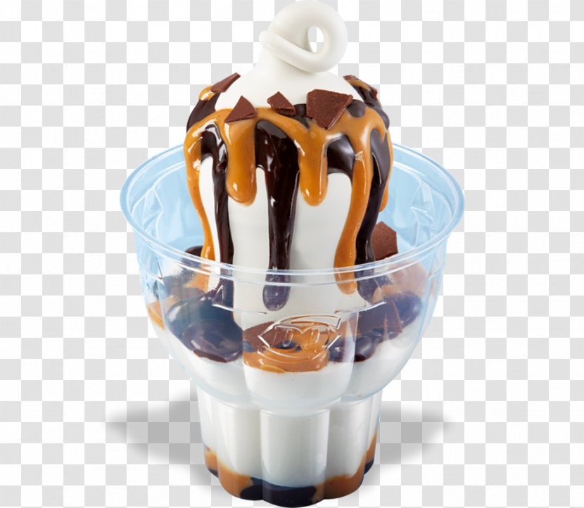 Sundae Reese's Peanut Butter Cups Fudge Ice Cream Transparent PNG