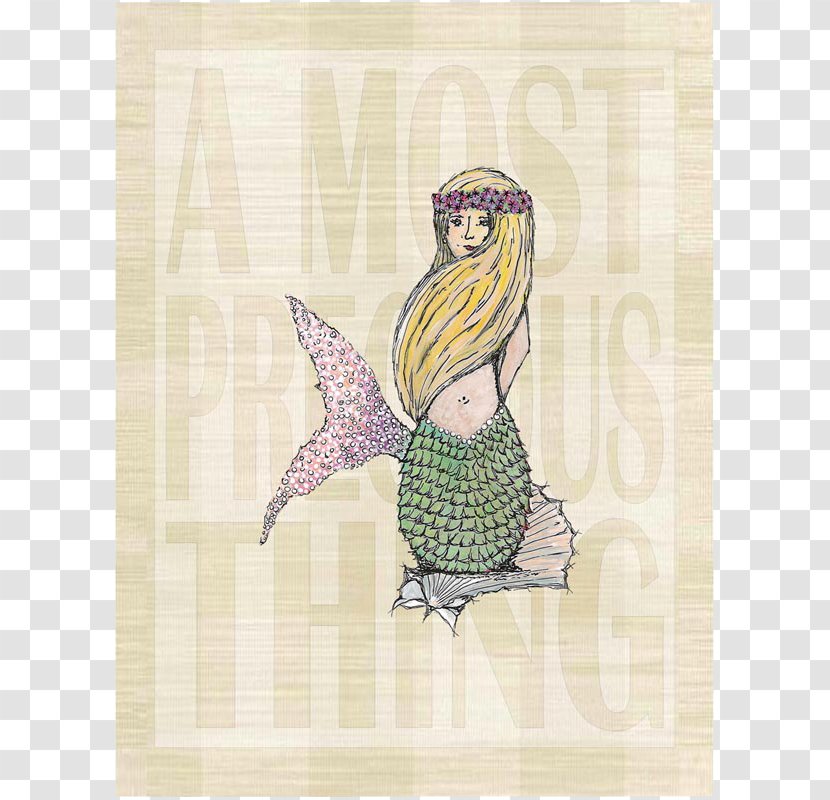 Costume Design Visual Arts - Water Color Mermaid Transparent PNG