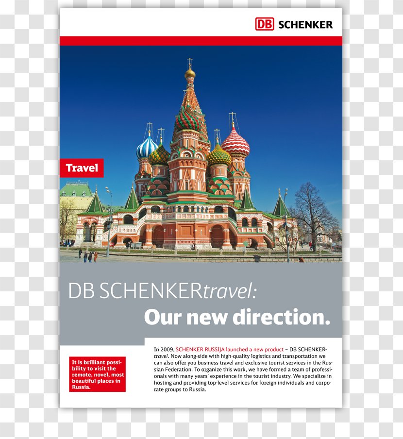 Saint Basil's Cathedral Red Square Church Basilica - Moscow - Db Schenker Transparent PNG