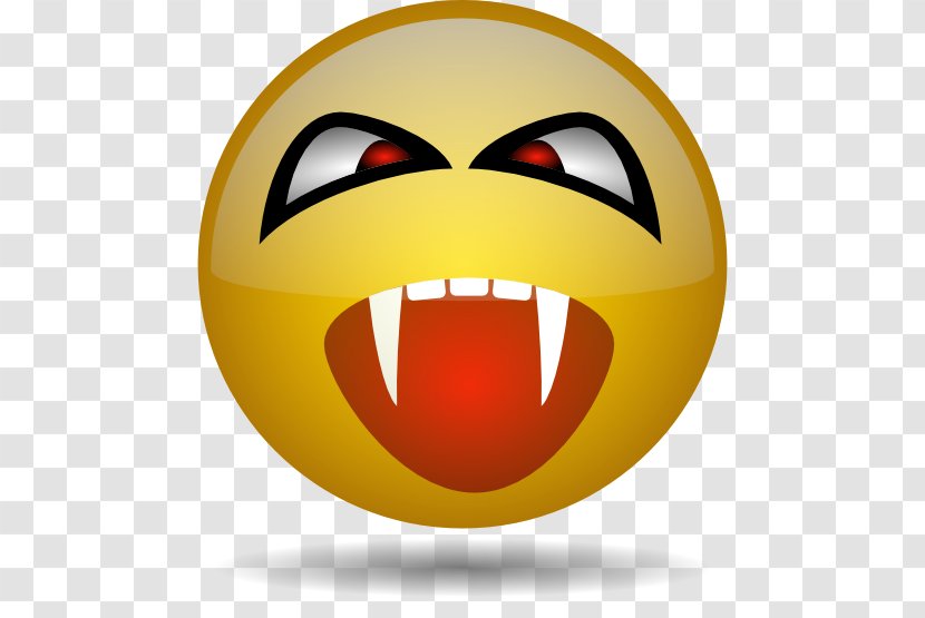 Smiley Vampire Emoticon YouTube Clip Art - Lifestyle Transparent PNG
