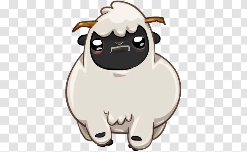 Sticker Telegram Sheep Label Goat Transparent PNG