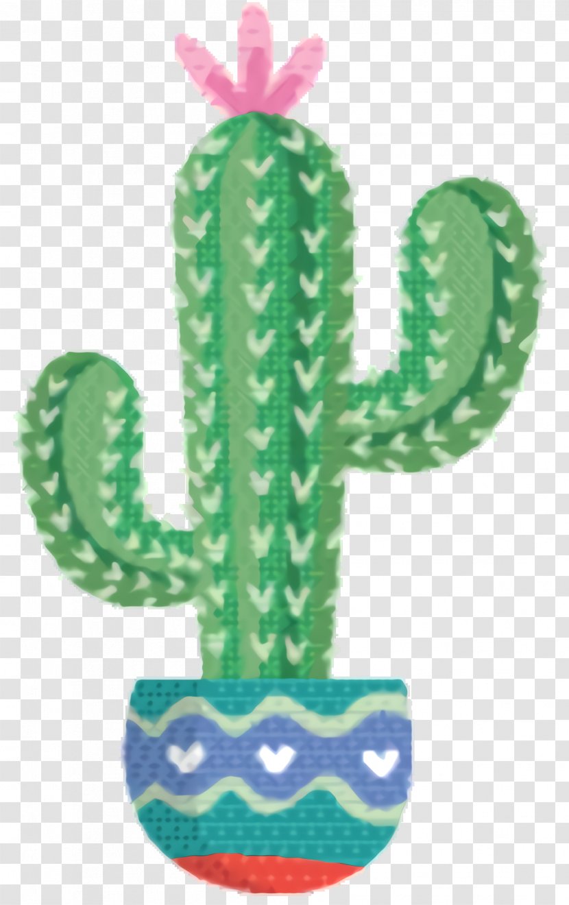 Cactus Cartoon - Prickly Pear Flower Transparent PNG