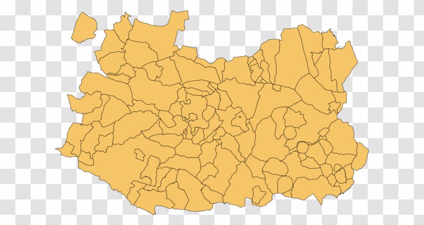 Fuencaliente, Ciudad Real Alcubillas Picón Llanos Del Caudillo - Yellow - Map Transparent PNG