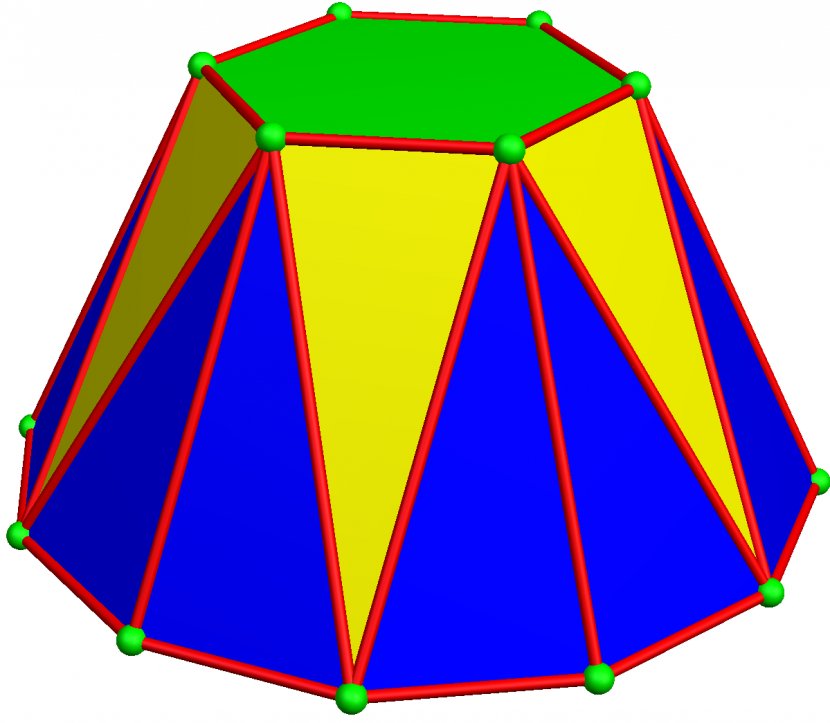Triangle Area Point Yellow - Hexagonal Transparent PNG