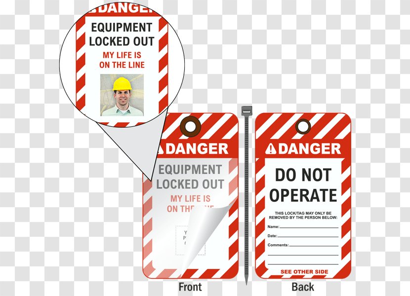 Brand Line Safety Font - Area Transparent PNG