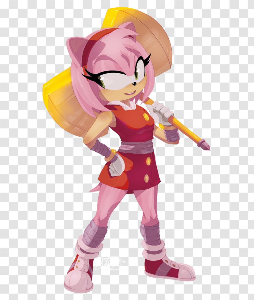 Amy Rose Sonic Boom The Hedgehog Drift Fan Art - Gamearthq Transparent PNG