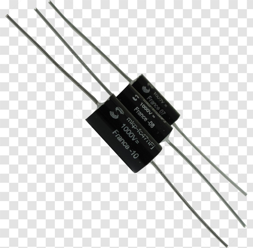 Capacitor Diode Polypropylene Electronics Electronic Component - Metalized Transparent PNG