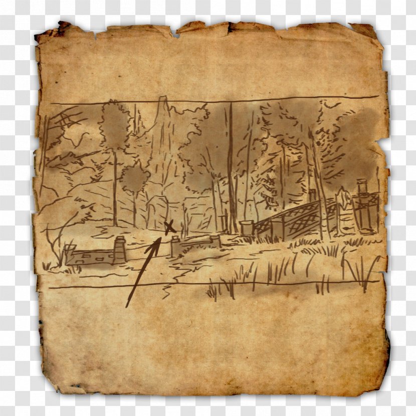 The Elder Scrolls Online Rift Treasure Map Cyrodiil - Pirate Transparent PNG