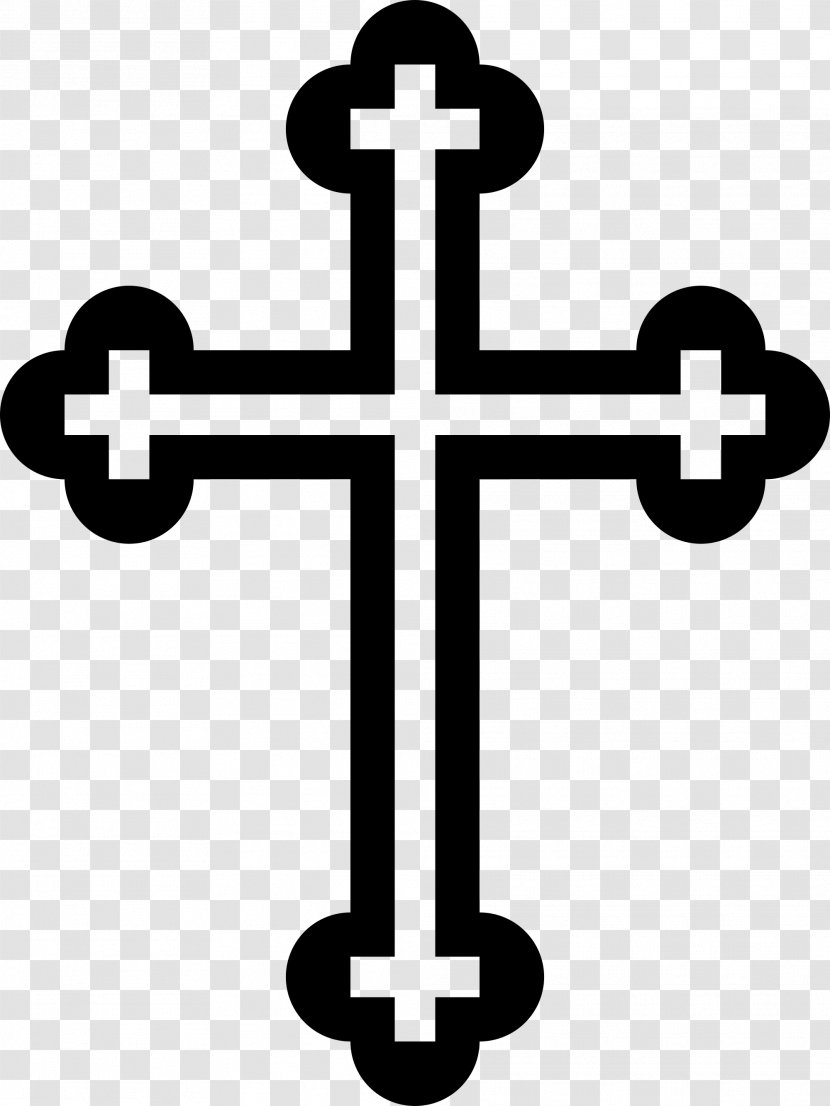 Russian Orthodox Church Cross Eastern Greek Clip Art - Christian Transparent PNG