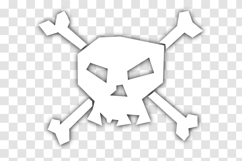 White Adware - Skull - Bones Transparent PNG
