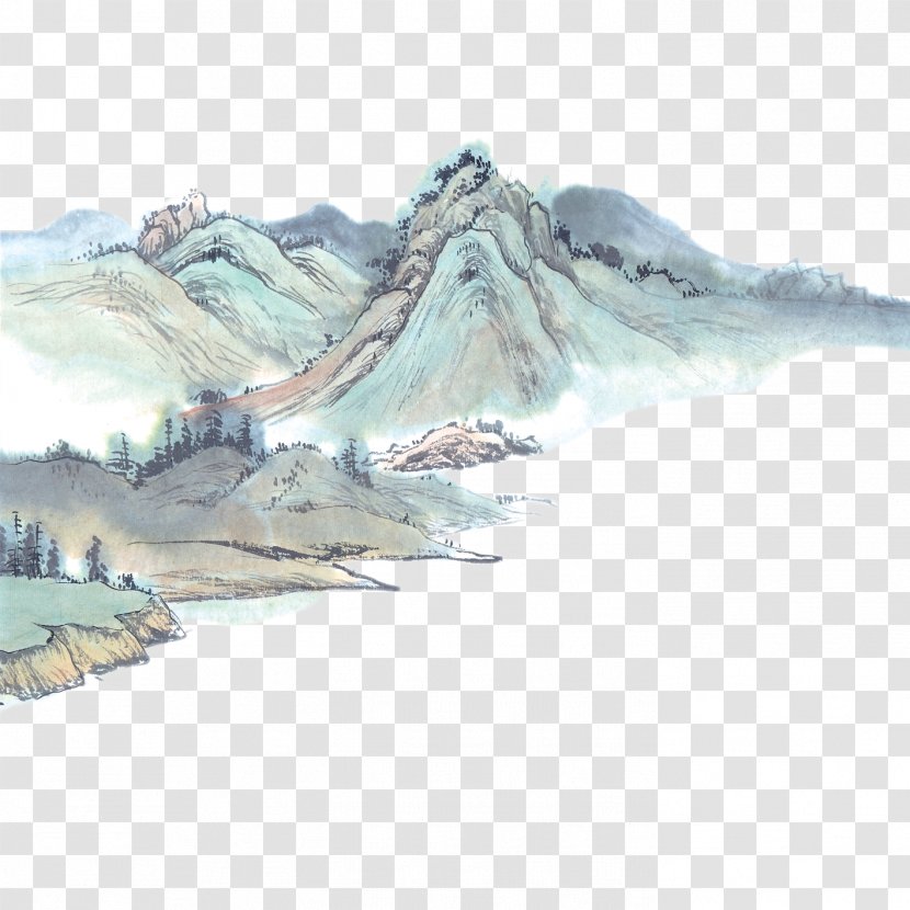 China Book Of Burial Shangdi Confucianism - Glacial Landform - Mountain Peak Transparent PNG