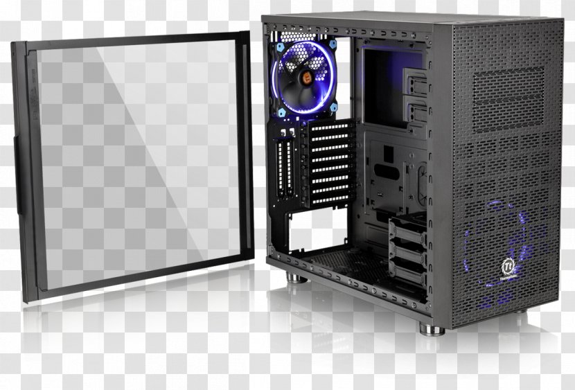 Computer Cases & Housings Power Supply Unit Thermaltake View 31 TG CA-1H8-00M1WN-00 ATX - Pci Express - Glass Transparent PNG