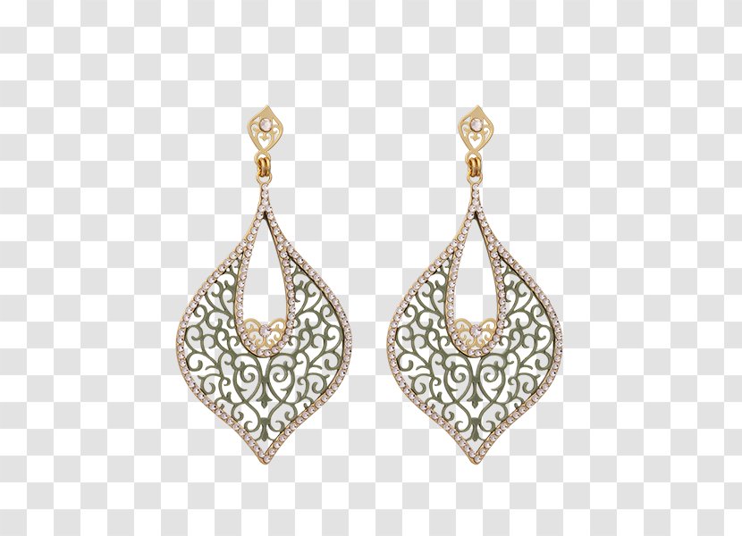 Earring Jewellery Gemstone Gold Bijou - Oriental Transparent PNG
