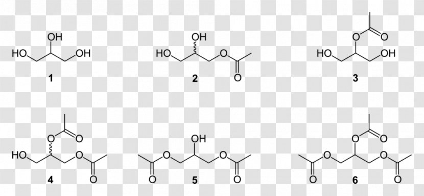 Glycerol Acetic Acid Glycerine Acetate Esterification - Rectangle Transparent PNG