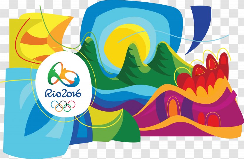 2016 Summer Olympics 2012 2008 1924 Winter Rio De Janeiro - Olympic Games - Vector Mountain Transparent PNG