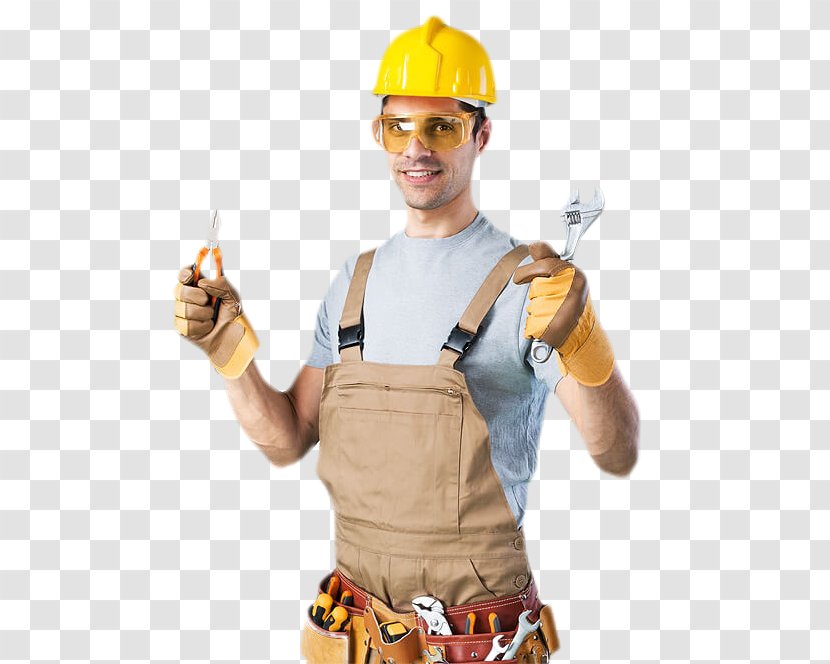 Construction Worker Laborer Family Hard Hats Foreman - Finger Transparent PNG