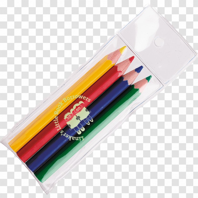 Colored Pencil Office Supplies Eraser - Color Transparent PNG