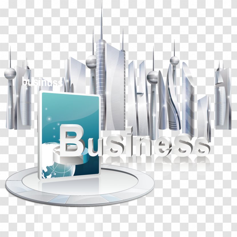Commercial Building - Business - Vector Transparent PNG
