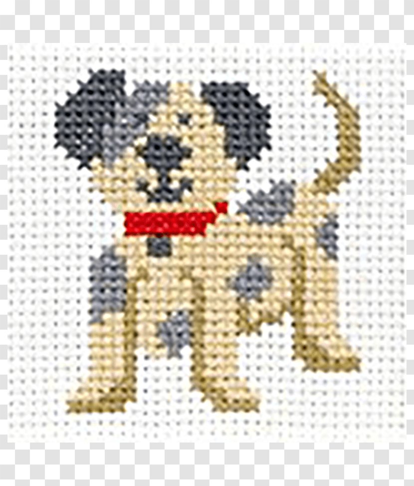 Cross-stitch Puppy Tapestry Sewing - Area Transparent PNG