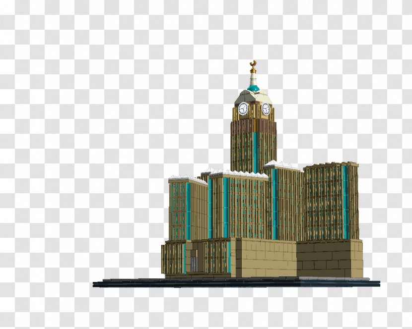 Makkah Royal Clock Tower Hotel Lego Architecture Ideas Facade - Landmark Transparent PNG