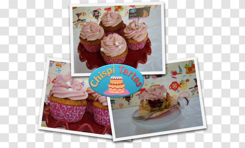 Cupcake Muffin Buttercream Baking - Milka Transparent PNG
