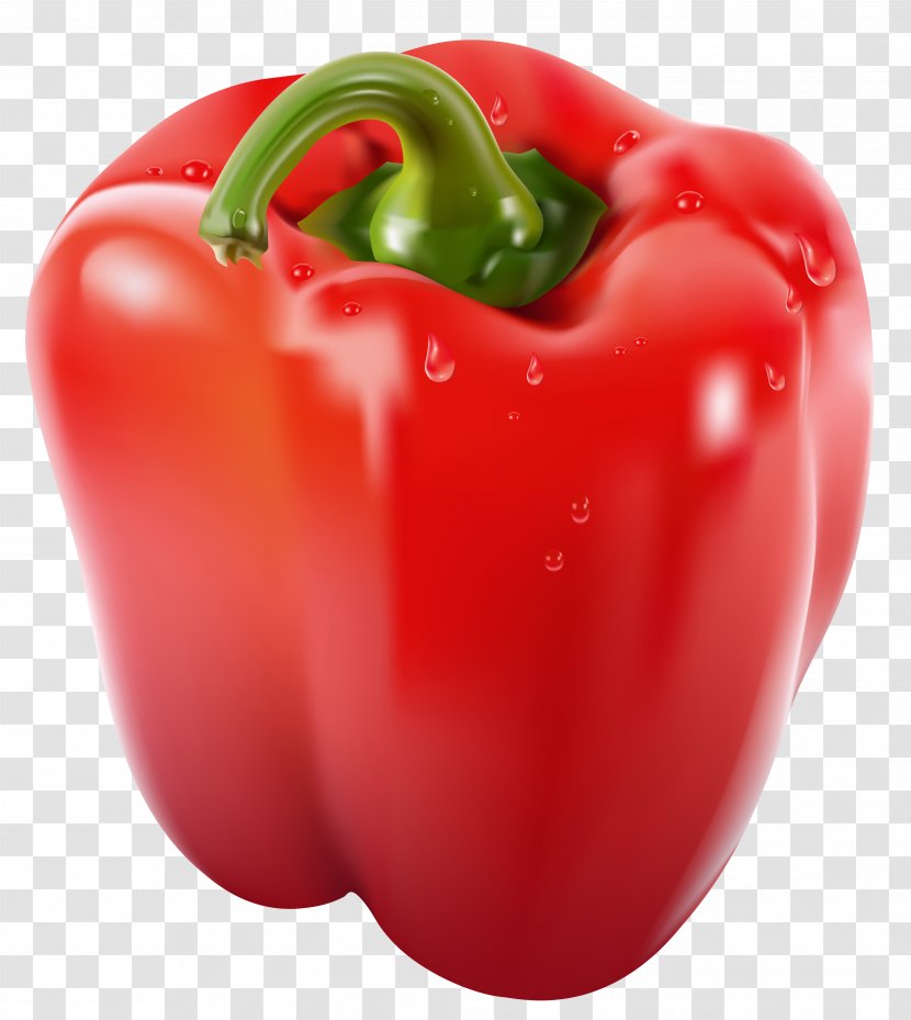 Bell Pepper Chili Clip Art - Con Carne - Transparent Red Clipart Picture Transparent PNG