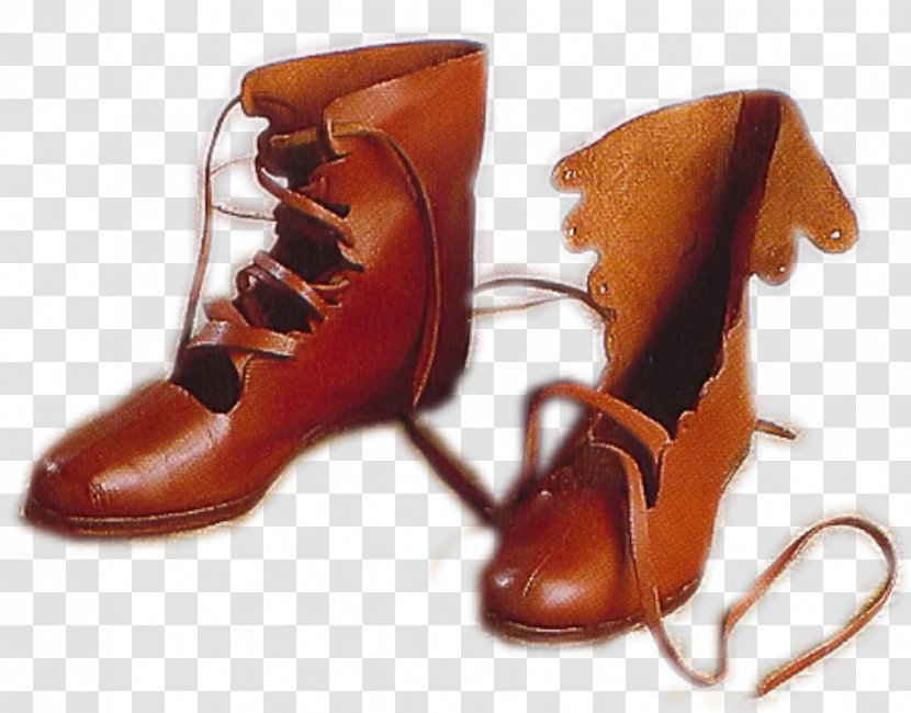 Middle Ages Boot Clothing Leather Shoe Transparent PNG