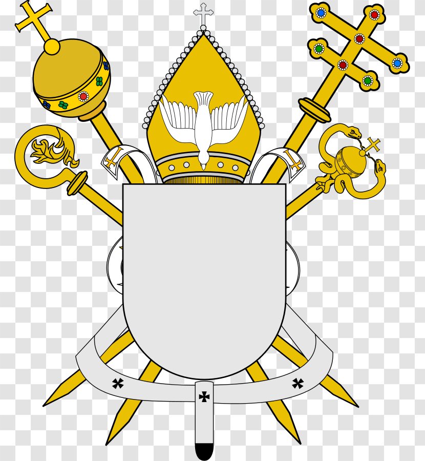 Armenian Catholic Church Patriarchate Of Cilicia Coat Arms - Ecclesiastical Heraldry - Clip Art Blank Transparent PNG