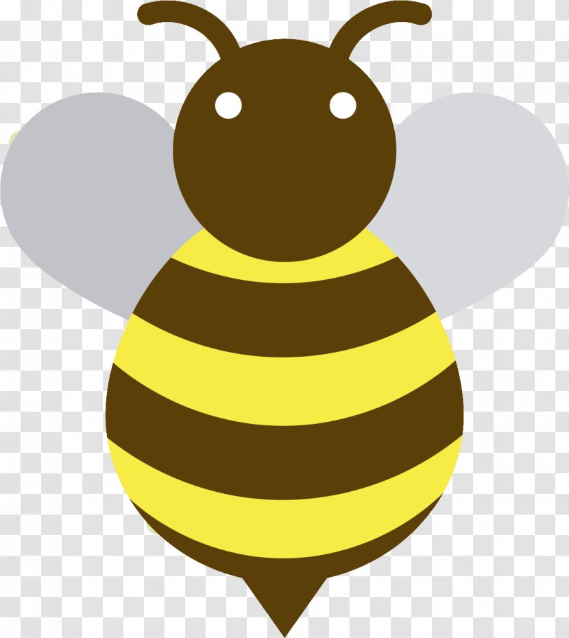 Bee Euclidean Vector Animal - Element - Golden Transparent PNG