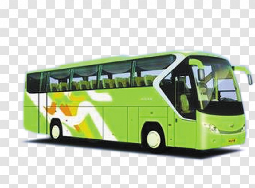 Bus - Compact Car - Green Transparent PNG