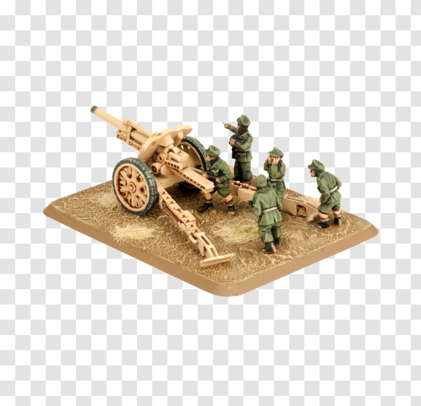 Afrika Korps Tank Artillery Corps Troop - Flames Of War Transparent PNG