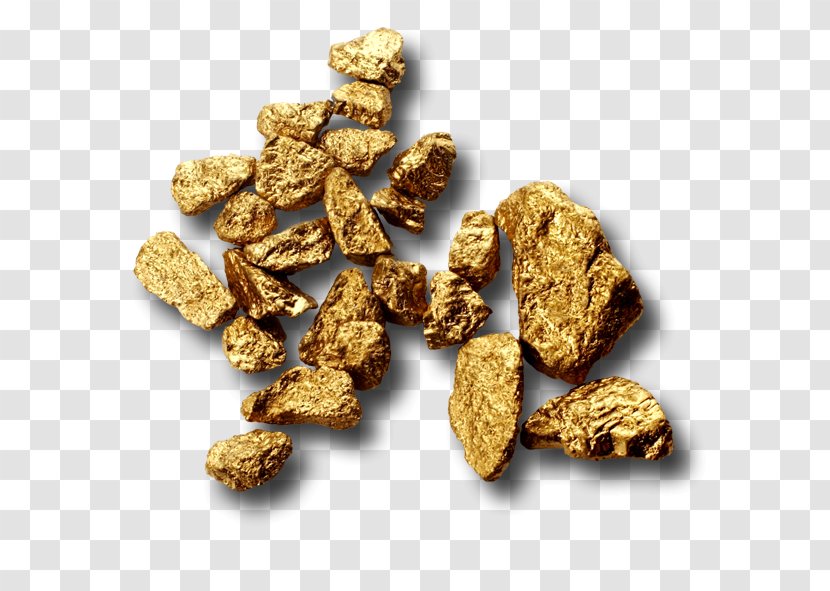 Gold Nugget Metal Mineral Alloy - Stock Photography - V K Sasikala Transparent PNG