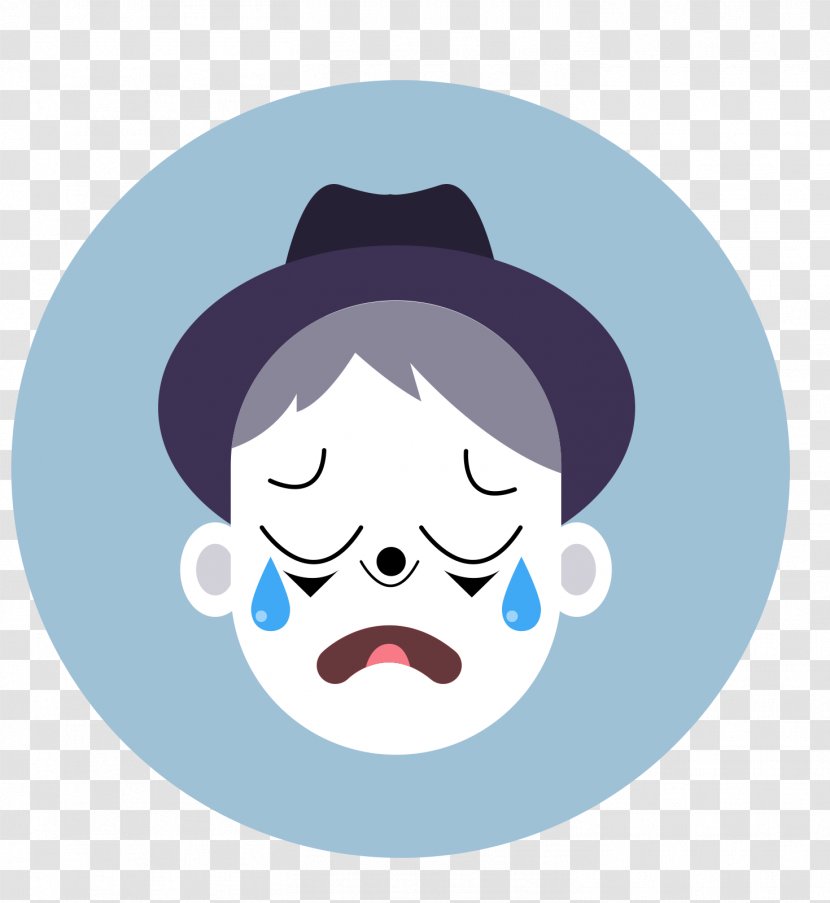 Crying Avatar Icon - Head - The Child Transparent PNG