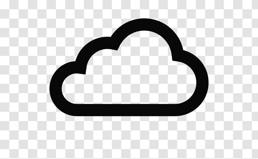 Symbol Cloud Computing Rain - Drizzle Transparent PNG