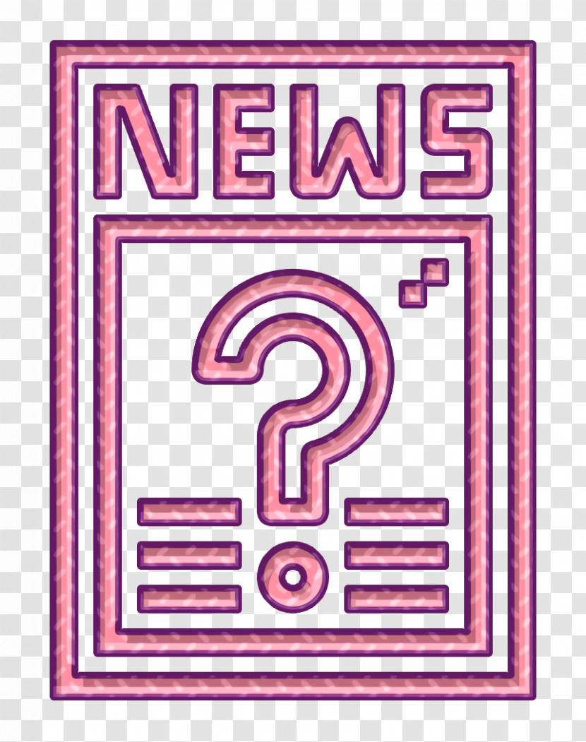 Unknown Icon Newspaper Icon Question Icon Transparent PNG
