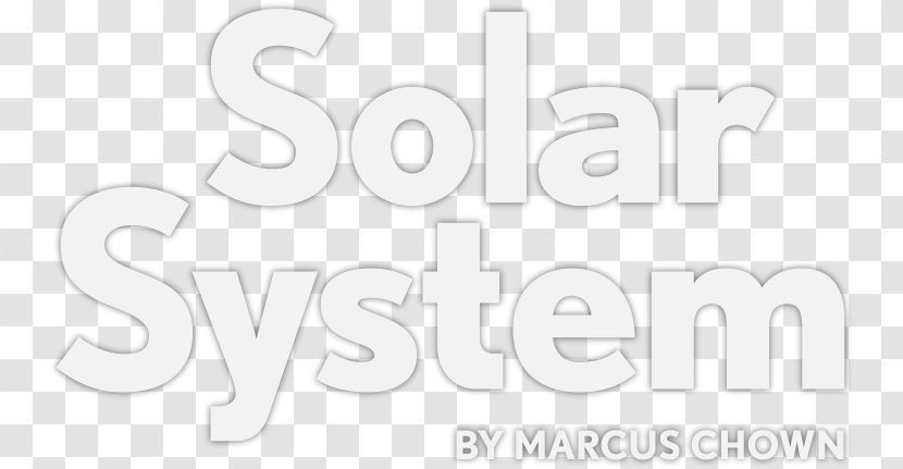 Brand Logo White Material - Black And - Solar System Transparent PNG