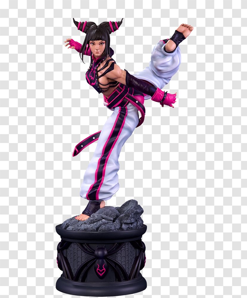 Street Fighter IV Juri Sakura Kasugano Akuma Statue Transparent PNG