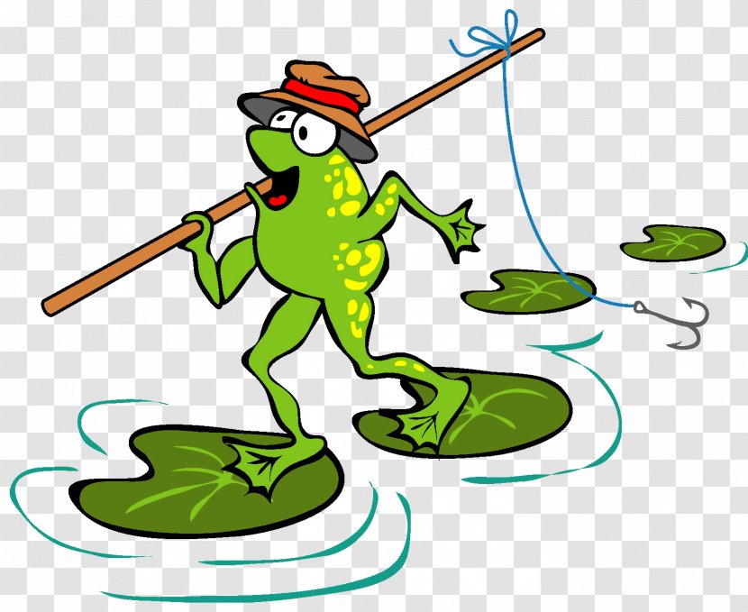 Vertebrate Amphibian Organism Human Behavior Clip Art - Fishing Pole Transparent PNG