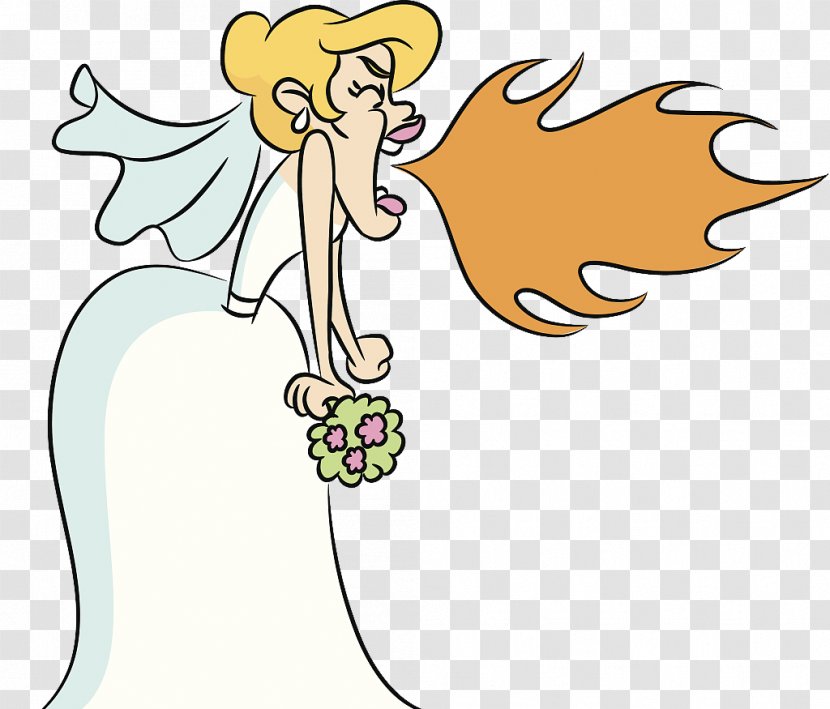 The Conscious Bride: Women Unveil Their True Feelings About Getting Hitched Wedding Stress Bridegroom - Frame - Cartoon Characters Crazy Bride Transparent PNG