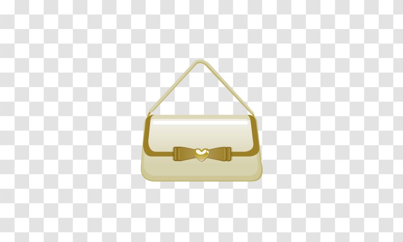 Handbag Euclidean Vector - Beige - Bags Transparent PNG