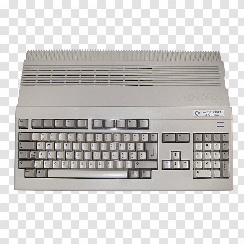 Amiga 500 Plus Computer Commodore International - Numeric Keypad Transparent PNG