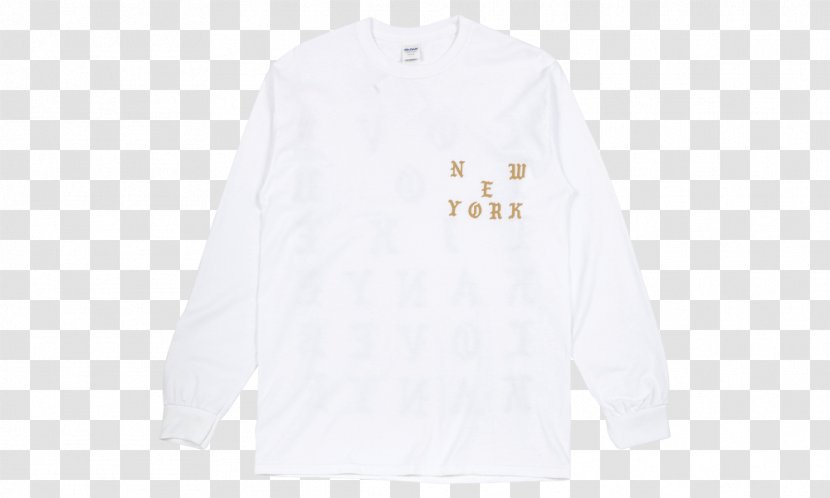 Long-sleeved T-shirt Outerwear - Long Sleeved T Shirt Transparent PNG