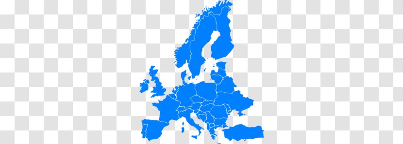Europe Map Clip Art - Cliparts Transparent PNG