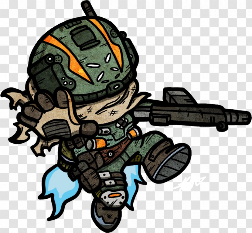 Titanfall 2 Drawing Xbox One Image - Silhouette - Sorry Transparent PNG