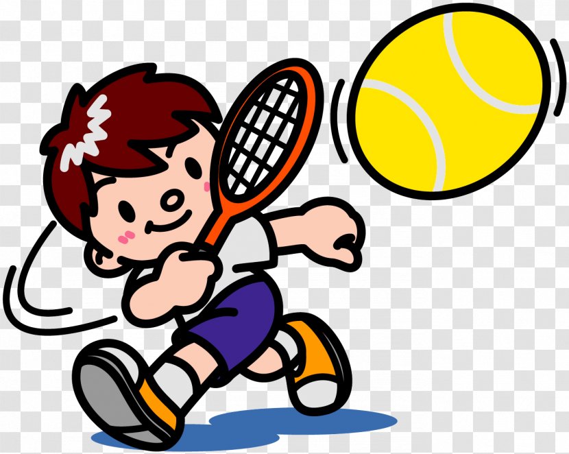 Japan Tennis Association Centre Sport Ball - Cartoon - Player Transparent PNG
