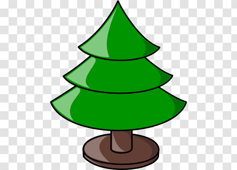 Christmas Tree Clip Art - Conifer - Omb Cliparts Transparent PNG