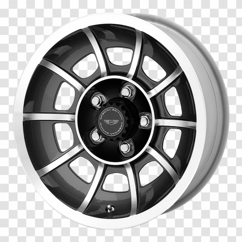 American Racing Car Wheel Rim Tire - Auto Part Transparent PNG